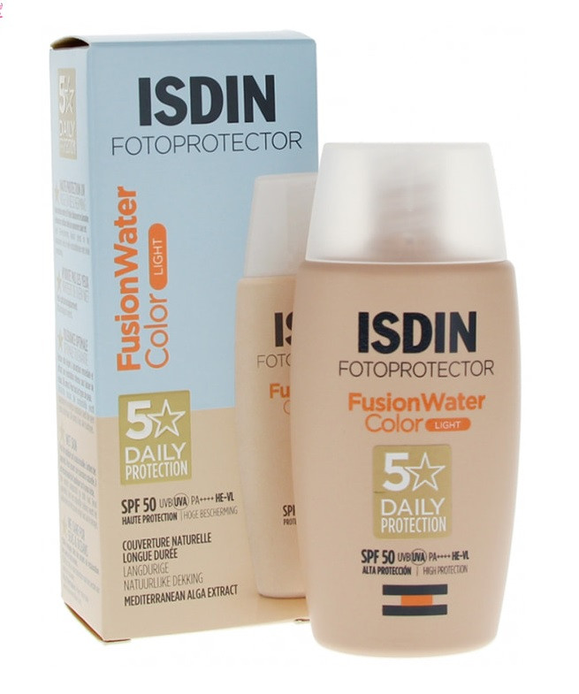 ISDIN Fusion Water Colour SPF 50 (Light) 50ml